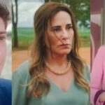 Daniel, Irene e Graça, em Terra e Paixão - Foto Montagem TVFoco