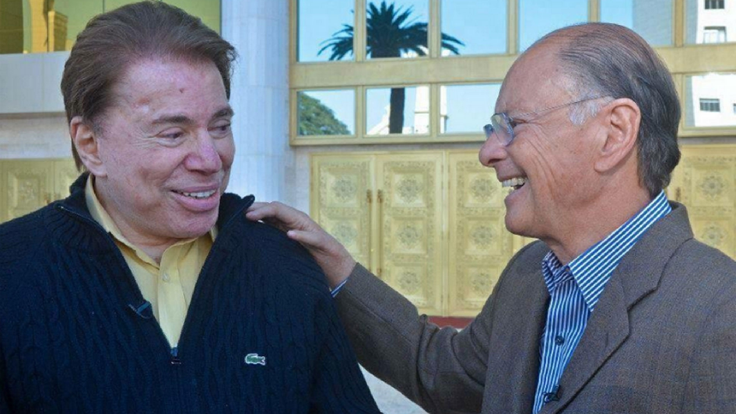 Edir Macedo ao lado de Silvio Santos (Foto: Reprodução/ Internet)