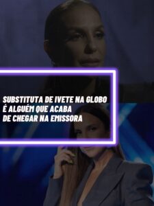 Essa é a substituta de Ivete na Globo que acabou de chegar na emissora e já está brilhando (Foto - Montagem TV Foco).