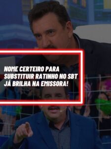 Esse é o nome certeiro para substituir Ratinho no SBT (Foto - Montagem TV Foco).