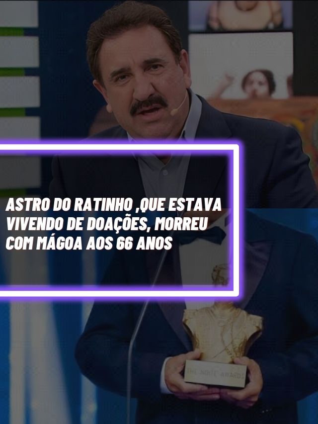 Astro Do Ratinho Vivia De Doa Es E Morreu Aos Anos