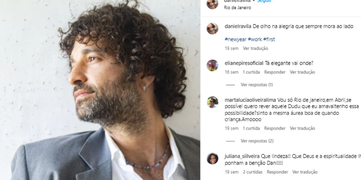 Estrela mirim de  A Viagem, trocou as novelas pelas ruas e hoje é um dos homens mais lindo do Brasil