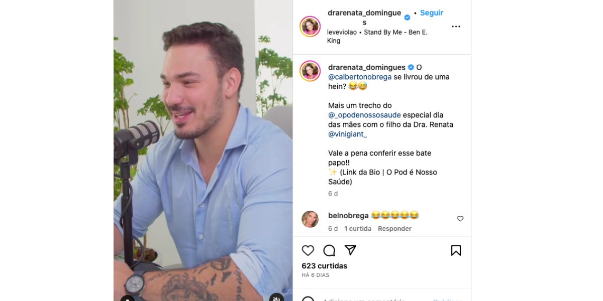 Filho de Renata Domingues (Foto: Reprodução / Instagram)