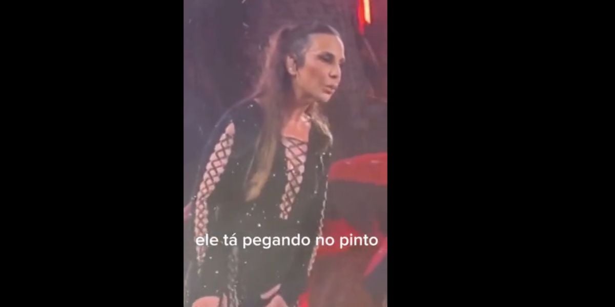 Cantora, Ivete Sangalo paralisa show (Foto: Reprodução / Twitter) 