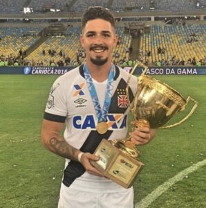 O ex-jogador do Vasco, o zagueiro, Kadu Fernandes - Foto Reprodução Instagram