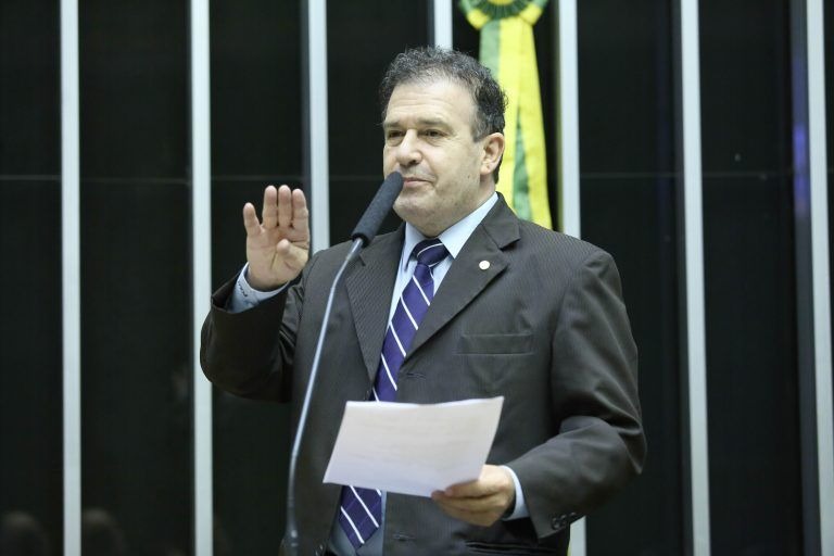 Deputado Pompeu de Mattos que assinou o Projeto (Reprodução: Internet)