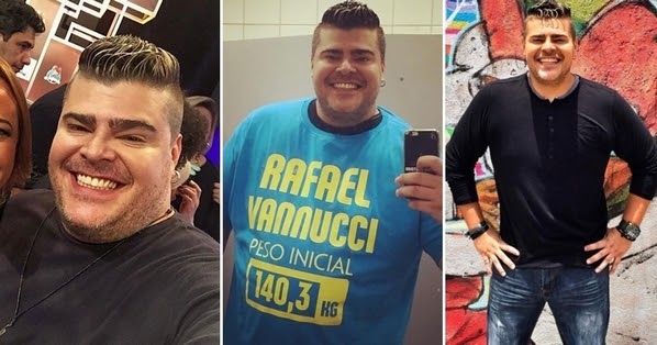 Rafael Vanucci foi um dos vencedores de 'Além do Peso', emagrecendo 33kg 