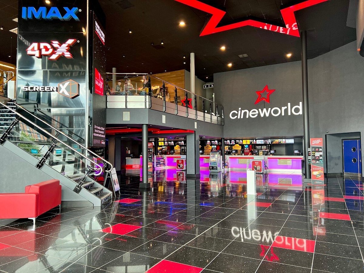 A recepção da rede de cinemas Cineworld - Foto Reprodução Internet