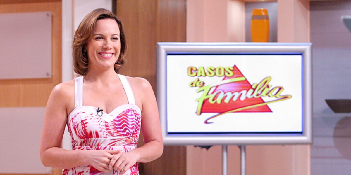 Regina Volpato no "Casos de Família" (Foto: Divulgação/SBT)