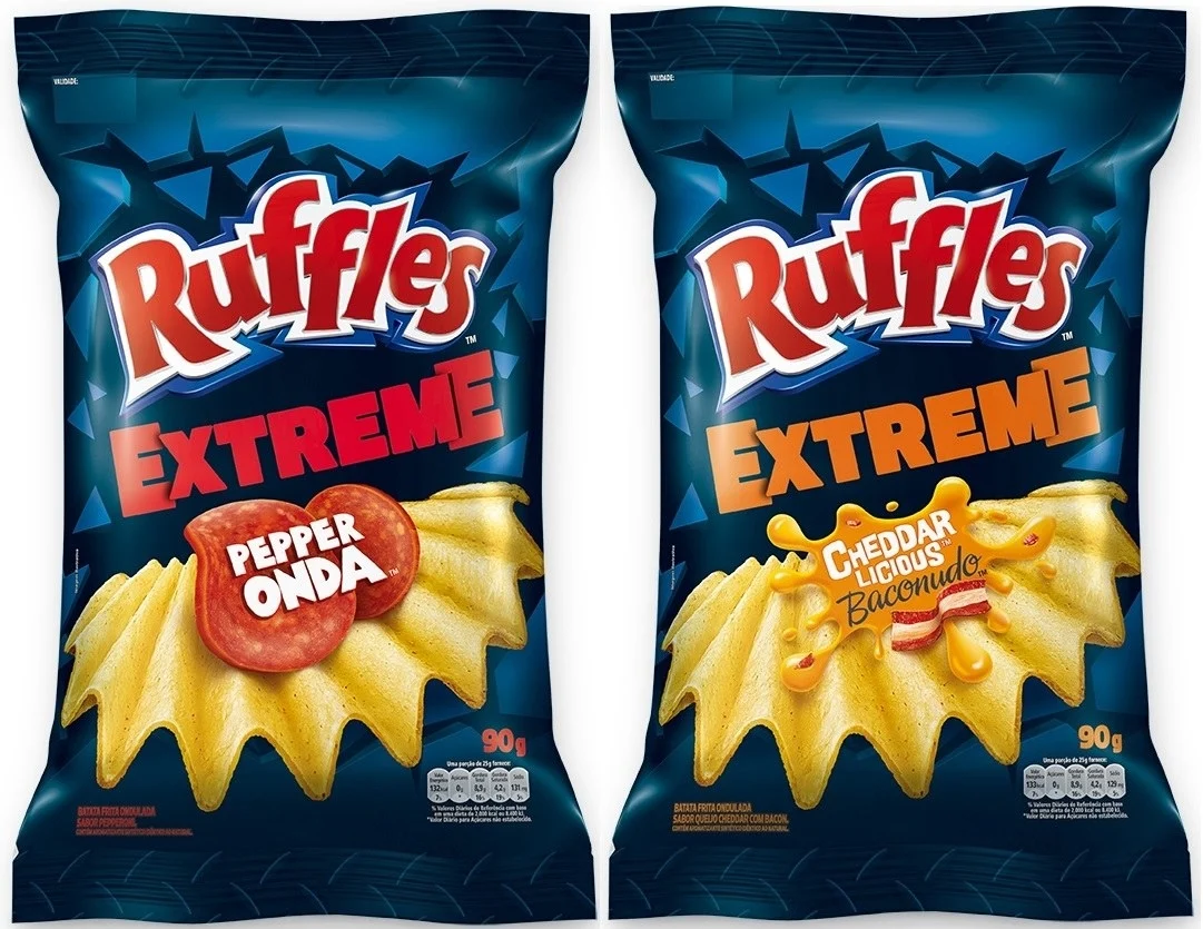 Salgadinho da marca Ruffles, o Ruffles Extreme - Foto Reprodução Internet