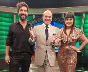 Sandro Pedroso, Marcelo de Carvalho e Mara Maravilha. (Foto: Divulgação / RedeTV!)