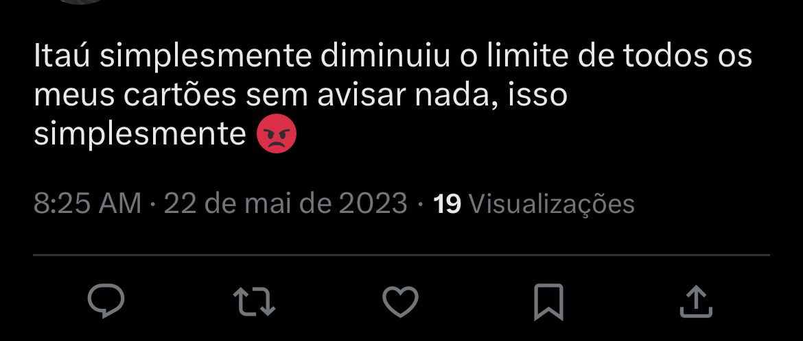  Situação do Itaú enfurece clientes HOJE (22) e você precisa saber - Foto Reprodução Twitter