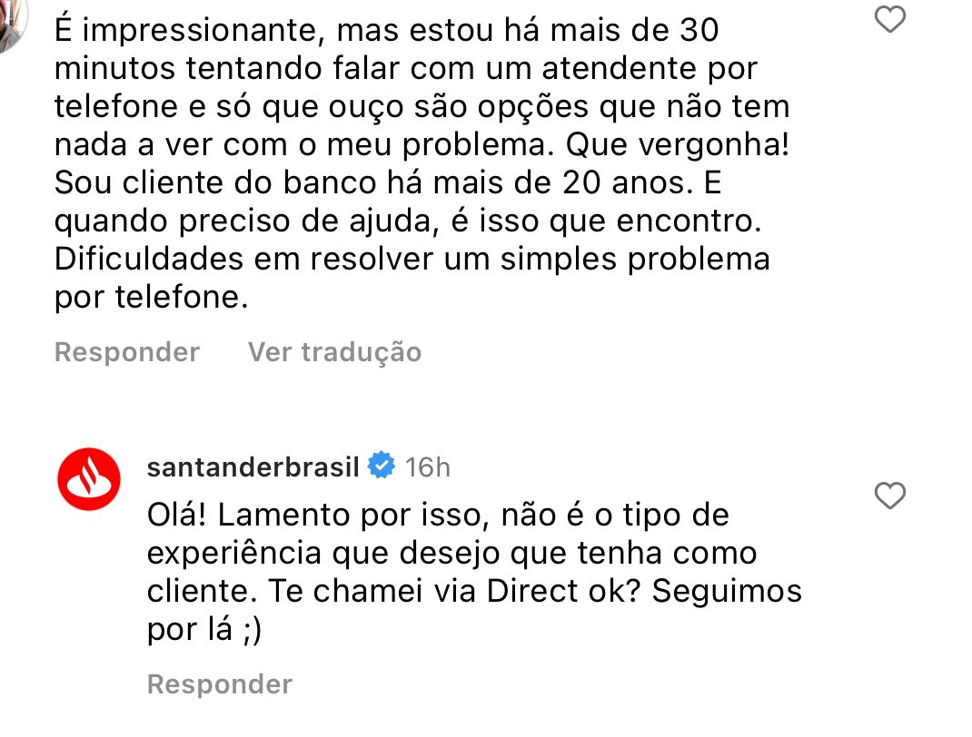 Todos precisam saber sobre a situação que está deixando os clientes do banco revoltados e enfurecidos - Foto Reprodução Instagram