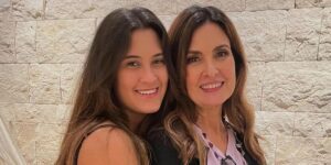 Fátima Bernardes e a filha, Bia Bonemer (Foto: Reprodução / Instagram)