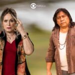 Cândida e Jurecê em Terra e Paixão (Foto: Reprodução / Globo / Montagem TV Foco)