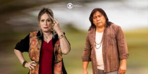 Cândida e Jurecê em Terra e Paixão (Foto: Reprodução / Globo / Montagem TV Foco)