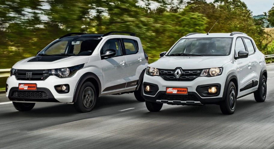 Renault Kwid e Fiat Mobi: Carro vai ficar mais barato (Foto: Reprodução / Internet)