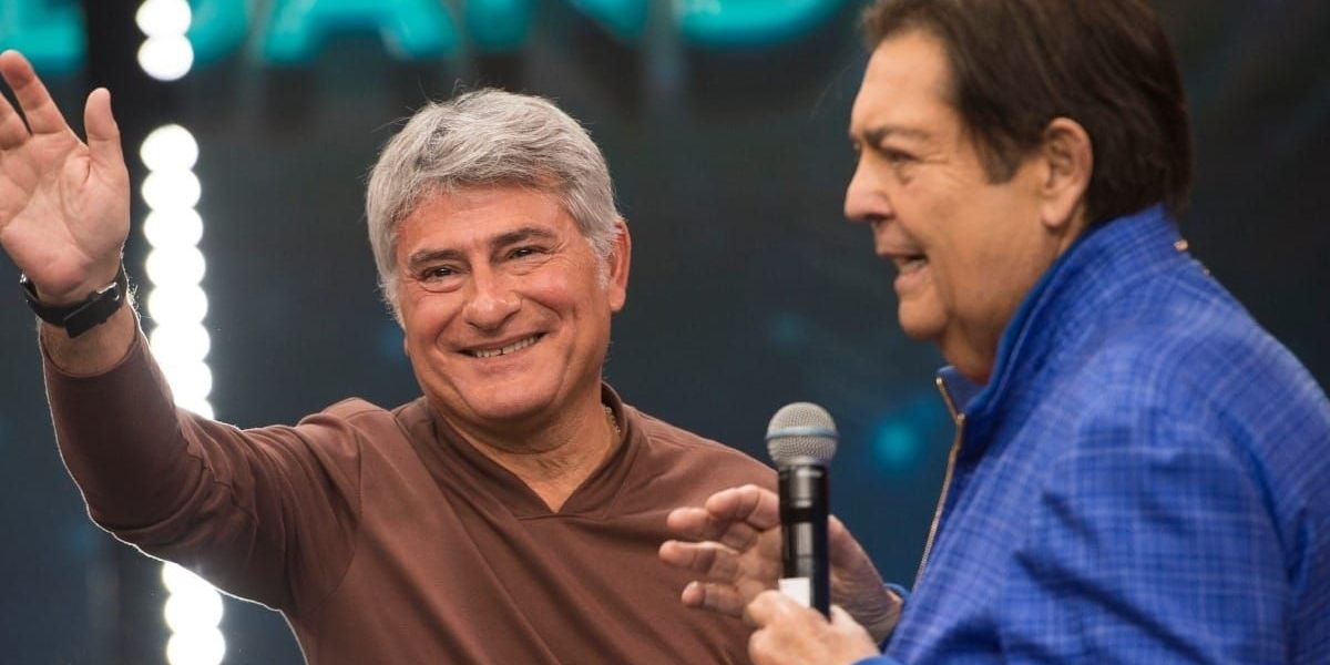 Cléber Machado e Faustão comentaram sobre demissão (Foto: Divulgação/Band)