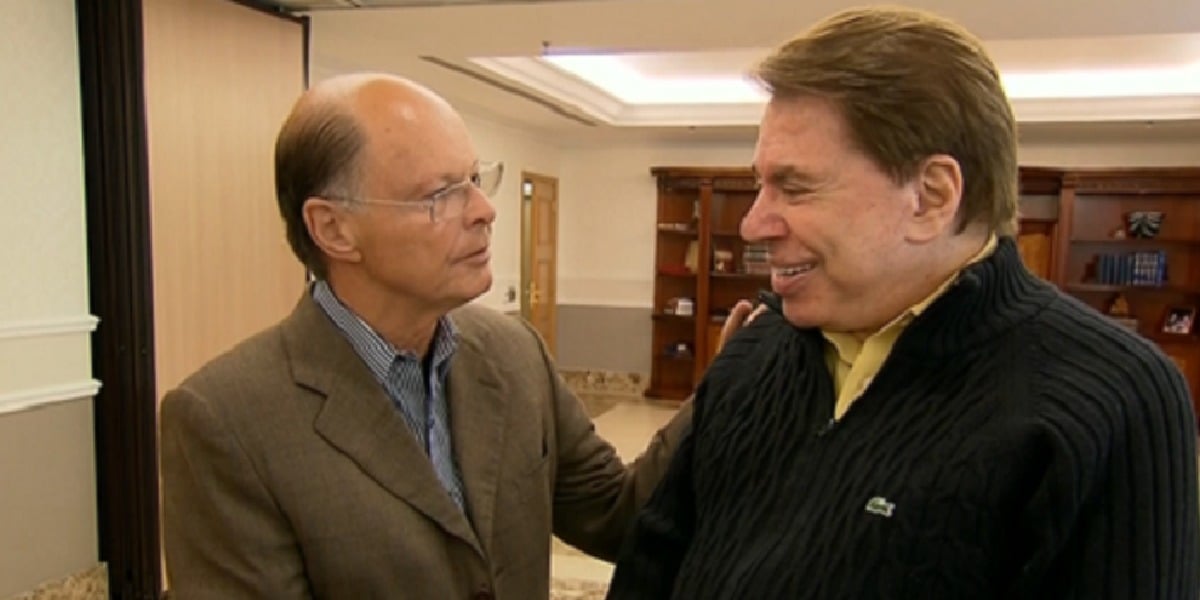 Edir Macedo e Silvio Santos, donos de duas das principais emissoras do Brasil (Reprodução: Internet)