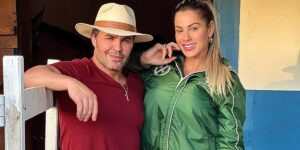 Eduardo Costa e sua esposa Mariana Polastreli - Foto Reprodução Instagram