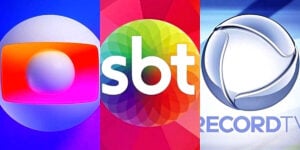 SBT, Globo e Record disputam por audiência (Foto Reprodução/Montagem/Internet)