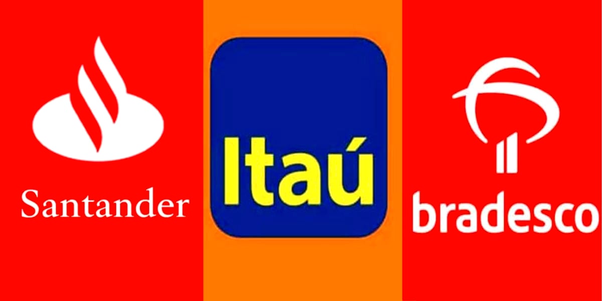 Itaú, Bradesco e Santander- Foto: Reprodução