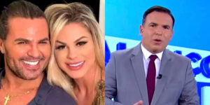 Eduardo Costa toma atitude chocante com a esposa Mariana Polastreli e caso é exposto  na Record (Foto Reprodução/Montagem/TV Foco)