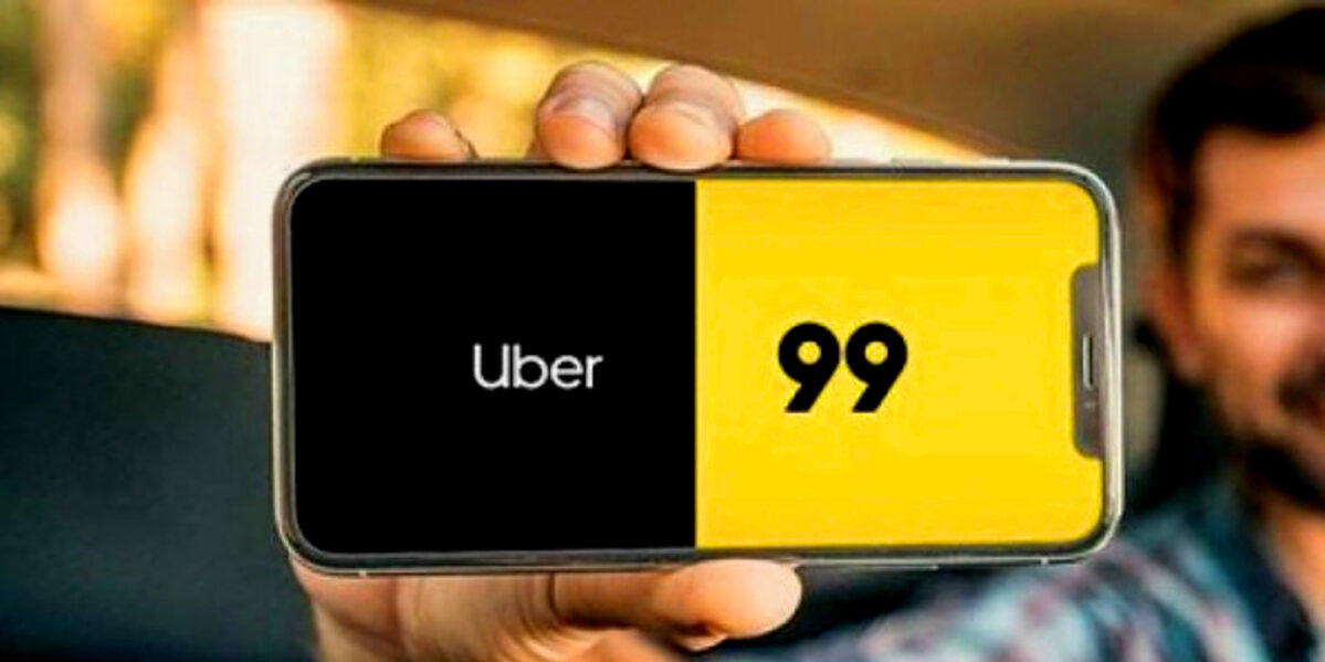 Passageiros da Uber e 99 NÃO podem ter algumas atitudes durante a viagem (Foto Reprodução/Internet)