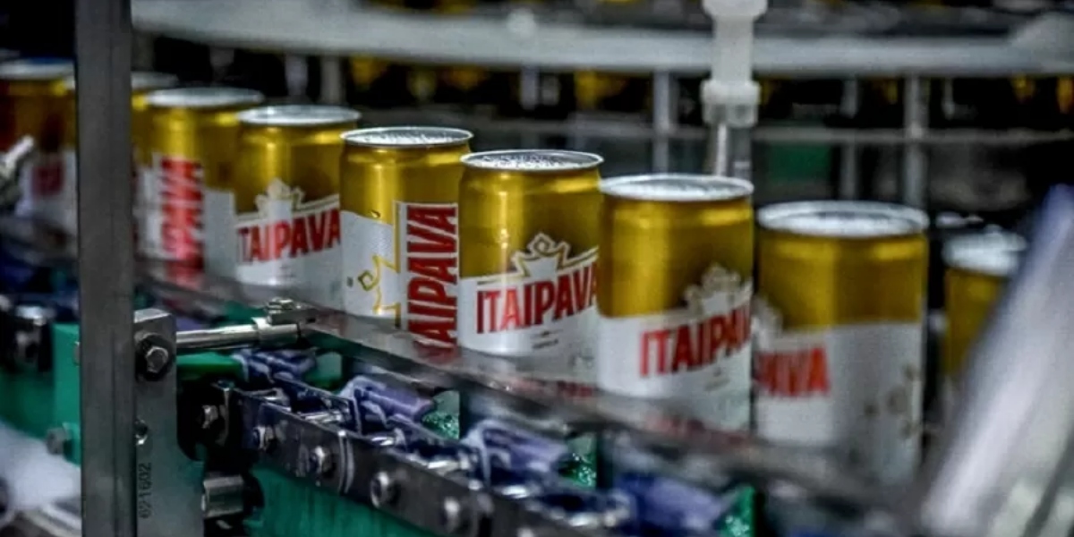 Marca fabrica a cerveja Itaipava (Foto: Divulgação/Grupo Petrópolis)