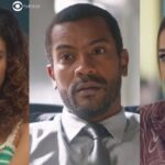 Jenifer, Ben e Clara em cenas de Vai na Fé (Foto: Reprodução / Globo)