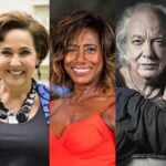 Jô Soares, Claudia Jimenez, Glória Maria, Erasmo Carlos e Marília Pêra (Montagem - Fotos Globo)