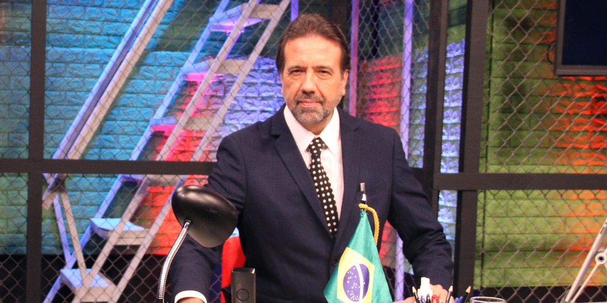 Jorge Lordello é apresentador do "Operação de Risco" (Foto: Divulgação/RedeTV!)