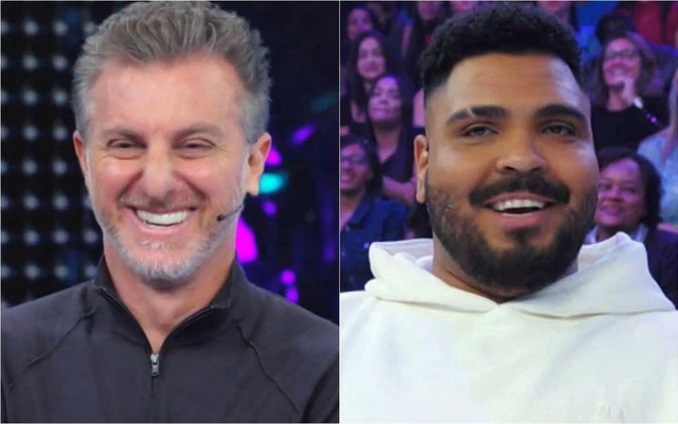 Luciano Huck foi alvo de piada de Paulo Vieira (Foto: Reprodução/ Globo)