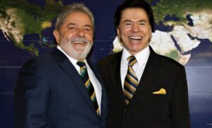 Lula também era o presidente em exercício na época e ajudou Silvio Santos (Foto: Reprodução / Internet)