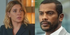 Lumiar e Ben em cenas de Vai na Fé (Foto: Reprodução / Globo / Montagem TV Foco)