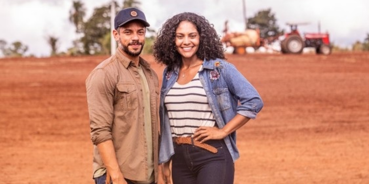 Paulo Lessa e Barbara Reis de Terra e Paixão