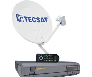 Esse era um modelo de receptor de sinal Tecsat (Reprodução - Internet)