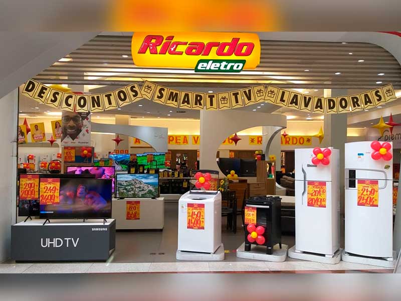 Essa era uma das grandes lojas da Ricardo Eletro, que colocou terror na Magalu (Reprodução - INternet)
