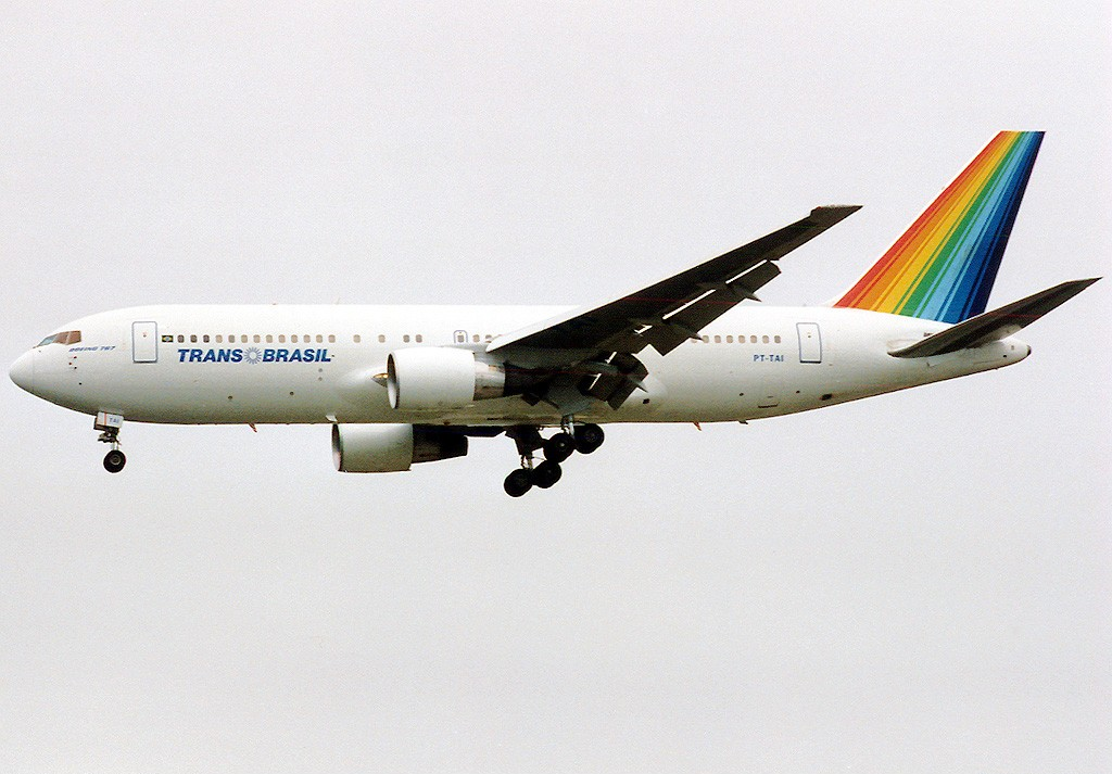 TransBrasil foi uma companhia aérea de sucesso no Brasil (Foto: Reprodução)