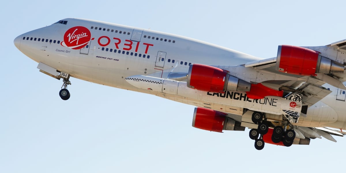 Virgin Orbit anunciou falência em abril (Foto: Divulgação/Virgin)