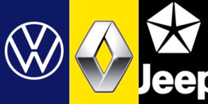 Marcas como Volkswagen, Renault e Jeep tem modelos de carros desvalorizados em 2023 (Foto Reprodução/Montagem/Tv Foco)