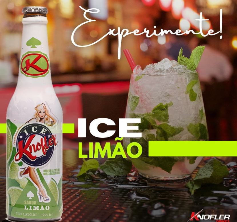 Knofler é uma marca de bebidas, pertencente a Eduardo Costa, que possuí uma vasta linha de drinks (Foto Reprodução/Instagram)