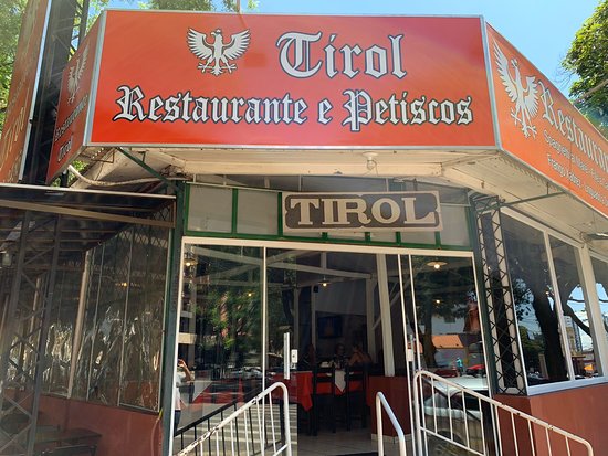 A Fachada de um dos restaurantes Tirol - Foto Reprodução Internet