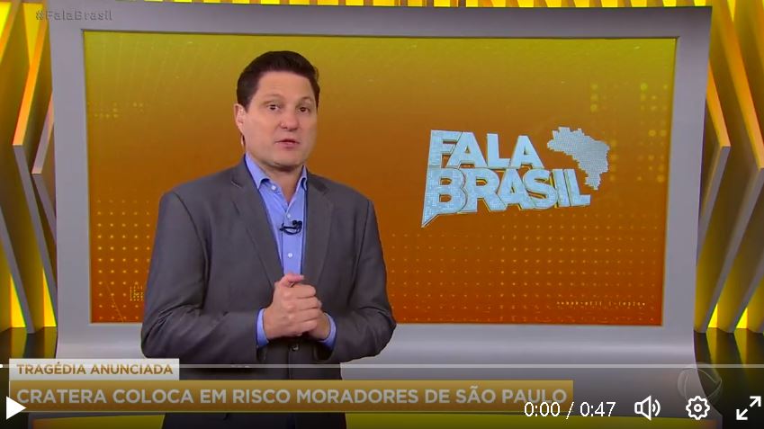 Âncora da Record no Fala Brasil - Foto Reprodução Record