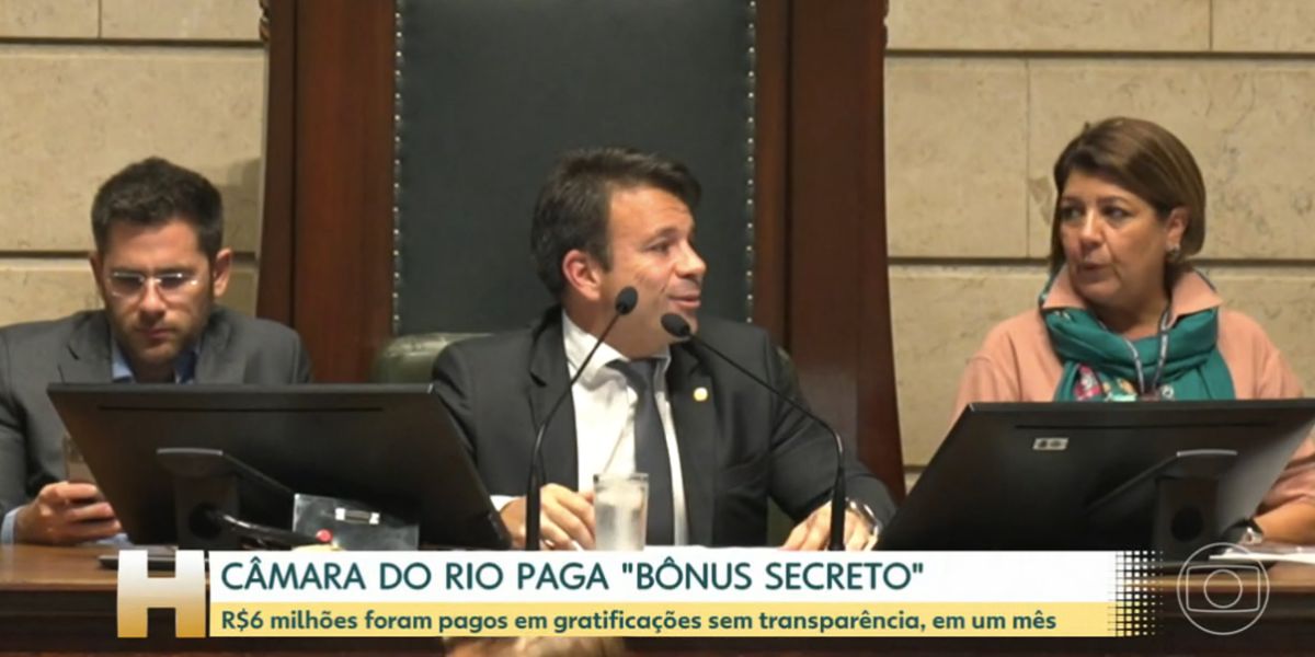 Câmera do Rio de Janeiro paga bônus para funcionários(Foto: Reprodução / Globo)