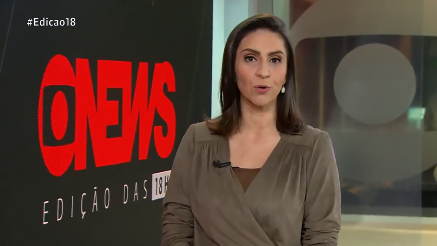 Cecília Flesch no GloboNews - Foto Globo