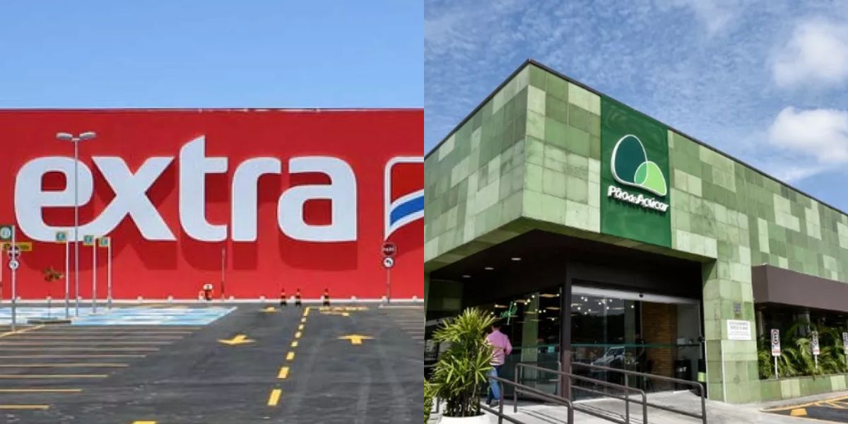 Concorrente do Extra e Pão de Açúcar fecha mais um supermercado importante - Foto Montagem TVFoco