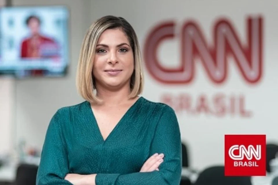 Daniela Lima na CNN (Foto: Reprodução/ Internet)