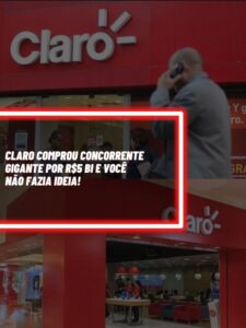 Essa é a concorrente gigante comprada pela Claro por R$ 5 bilhões! (Foto - Montagem TV Foco).