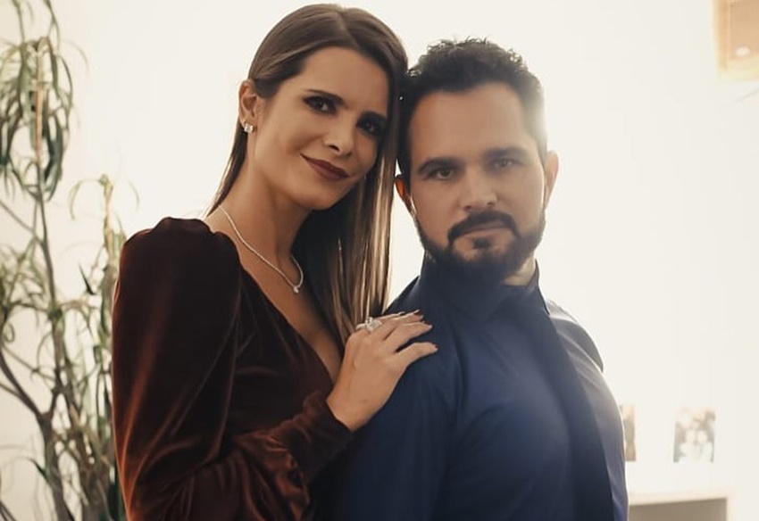 Flávia Camargo e Luciano Camargo (Foto: Reprodução, Instagram)